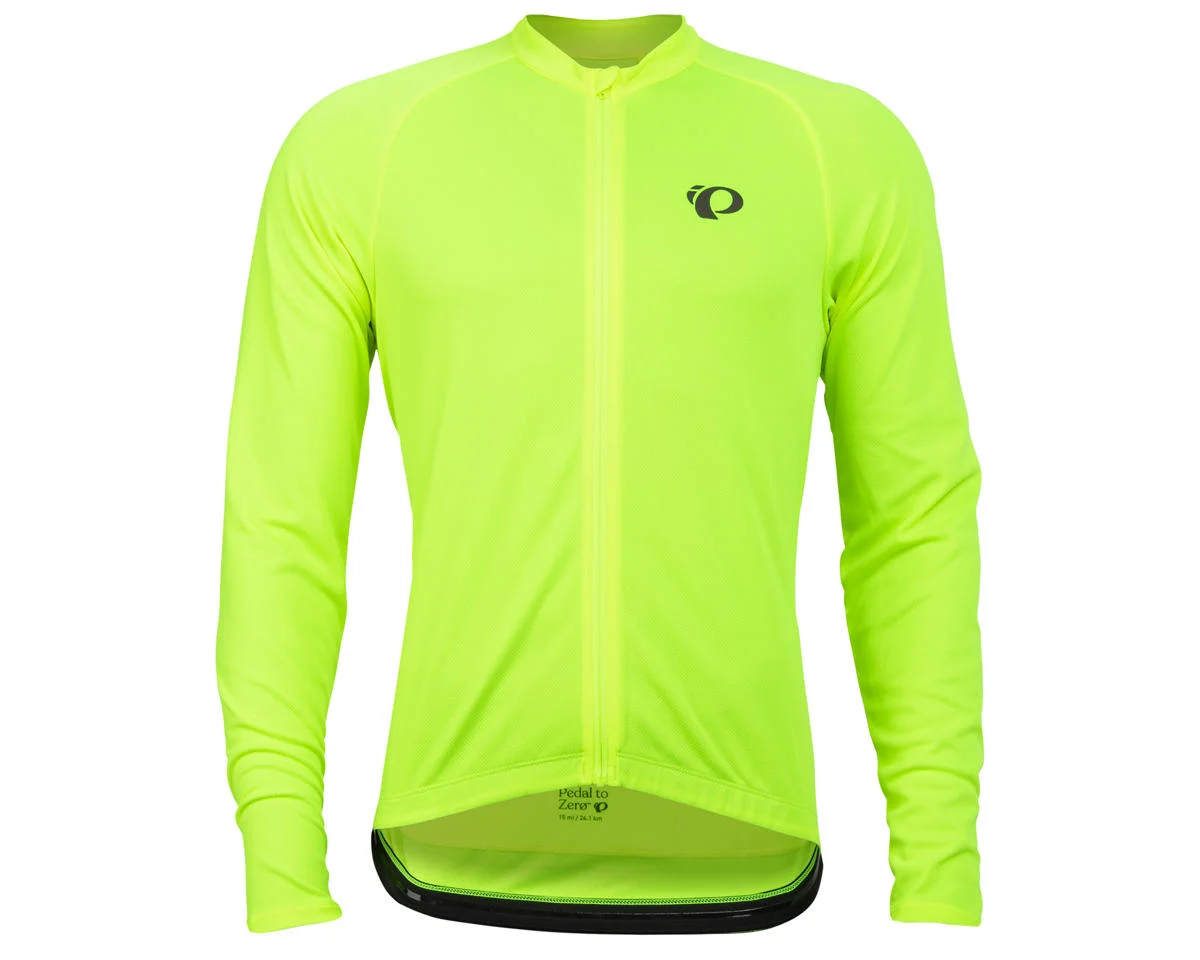 Pearl iZUMi Quest Long Sleeve Jersey (Screaming Yellow) (M)
